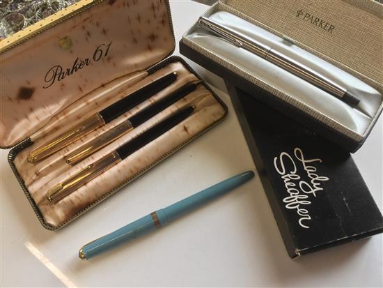 Parker 61, pen set and other pens, other pens